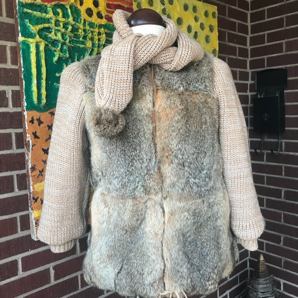 Rabbit Fur Jacket